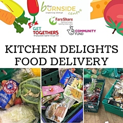 The Burnside Centre’s Kitchen Delights has been delivering food supplies and hot meals