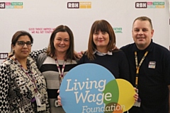 RBH employees during a previous Living Wage Week