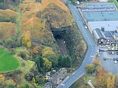 Summit tunnel entrance at Calderbrook, Littleborough