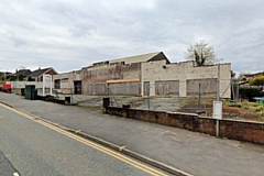 The site of the former Lake Garage on Smithy Bridge Road