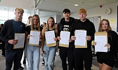 Wardle Academy's GCSE results day