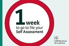 One week to go until Self Assessment deadline