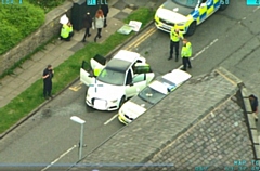 The chase eventually ended on Bentley Street, Rochdale