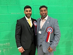 New Workers Party councillors Minaam Ellahi and Farooq Ahmed