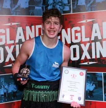 Tommy Connors, English Novice Boxing Champion 