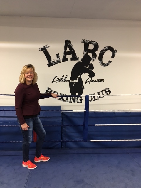 Julie Durrant in Littleborough Boxing and Fitness Club
