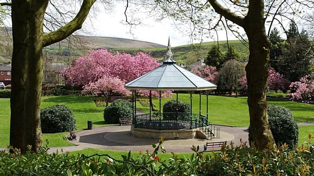 Hare Hill Park band stand