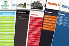 Screenshot of a Community website