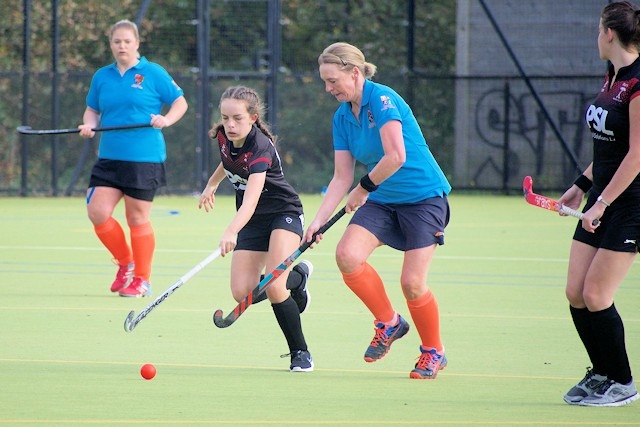 Paula McDonald (right) scored one of Rochdale's goals