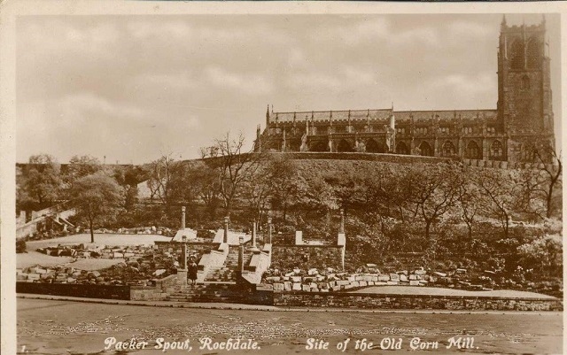 A historic view of the Broadfield slopes 