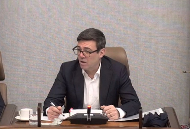 Greater Manchester mayor Andy Burnham
