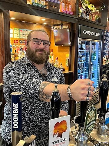 Rob Burgess, manager of the Regal Moon