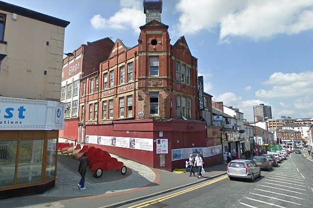 The former Ivesons store pictured in 2009, before it was demolished