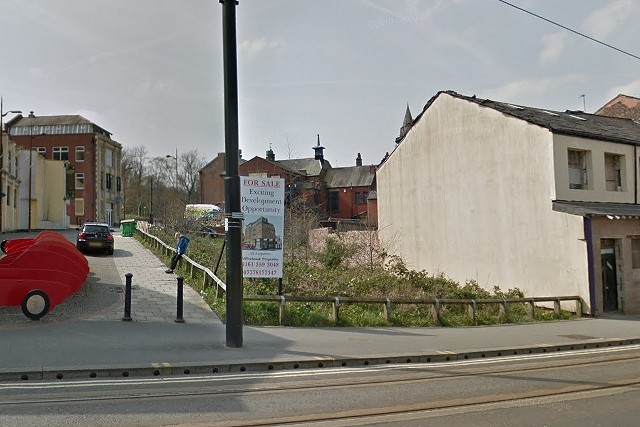 The site of the former Ivesons store on Drake Street