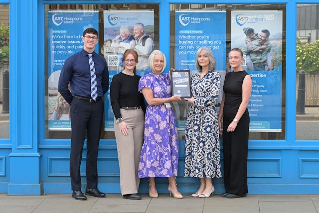 Town centre business AST Hampsons presented with 
