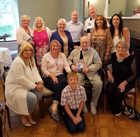 Harold with his family