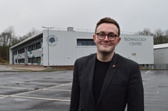 Chris Clarkson MP at Hopwood Hall College Middleton Campus