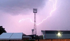 Lightning at Crown Oil Arena on 16 June 2020