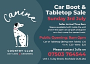 Car Boot and Table Top Sale 