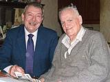 Councillor Alan Taylor with Sir Cyril Smith