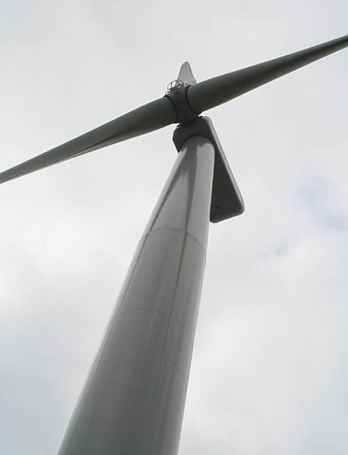 Scout Moor Wind Farm turbine