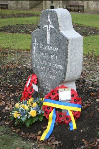 The‘Holodomor’ memorial stone