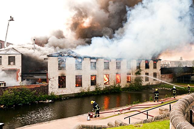Fire at Sartex Quilts and Textiles