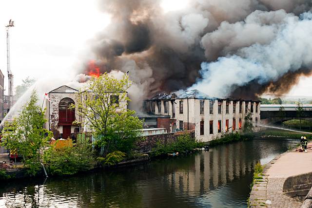 Fire at Sartex Quilts and Textiles