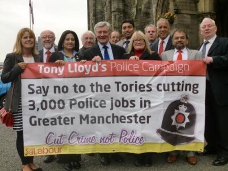 Tony Lloyd, Labour Police Chief candidate launches Rochdale campaign 