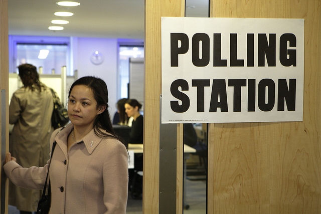 You can drop your completed form off at your local polling station up until 10pm on 12 December