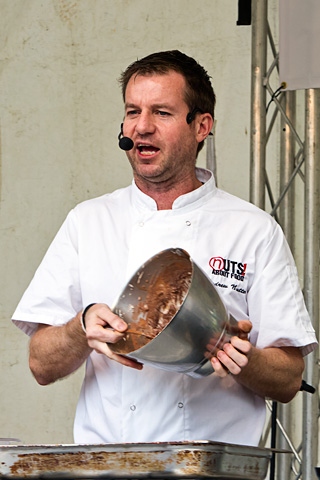 Celebrity chef Andrew Nutter
