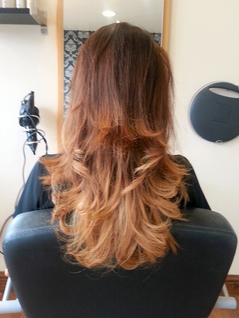 Ombre style (dip dye) is one of Eden's specialities