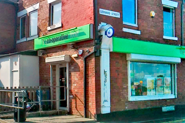 Co-op store in Grosvenor Street, Castleton