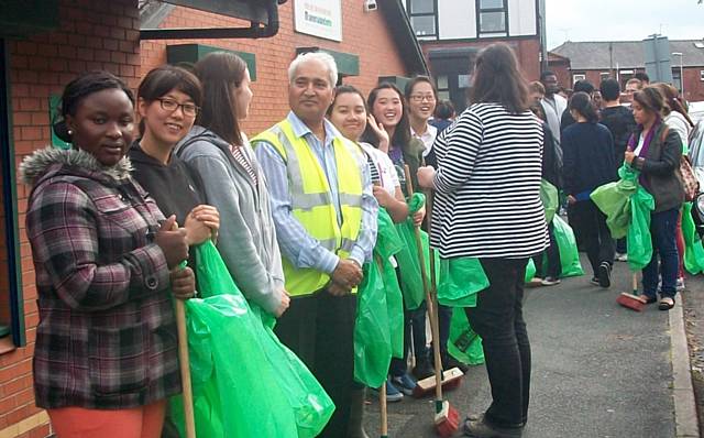 Members of the local community have supported the Rochdale Environmental Action Group