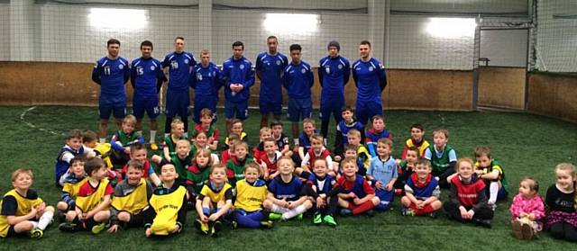100 boys and girls take advantage of football and multi sport coaching 
