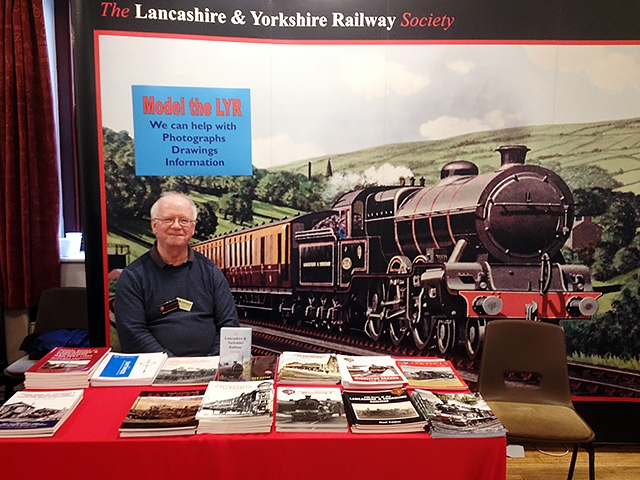 Brian Farrimond at the Model Railway Exhibition