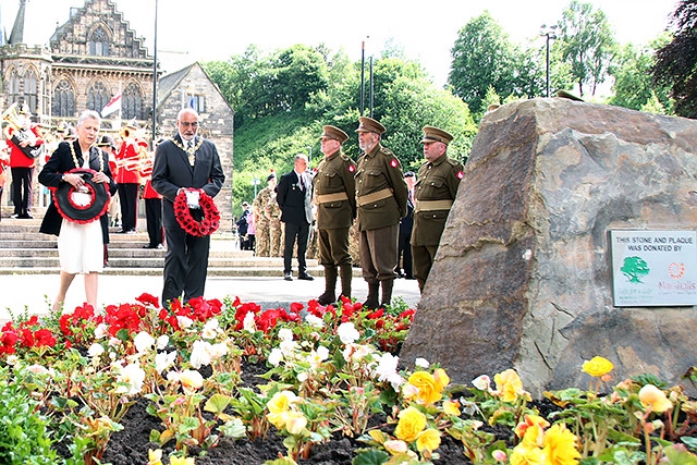 Gallipoli memorial stone unveiled at special ceremony