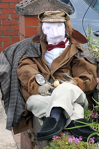 A scarecrow from a similar competition