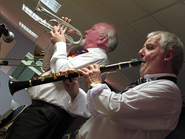 Roger Myerscough and  Bill Smith - The Savannah Jazz Band