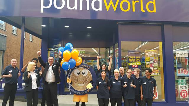 Poundworld has created 30 new retail jobs at the opening of its first store in Rochdale