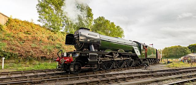 World famous Flying Scotsman returns to the East Lancashire Railway this weekend