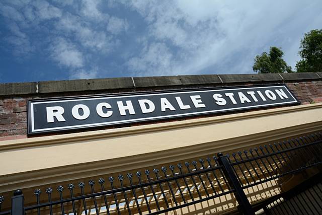 Rochdale Station, Miall Street entrance 