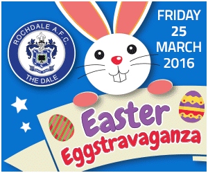 Easter Eggstravaganza at Spotland Stadium