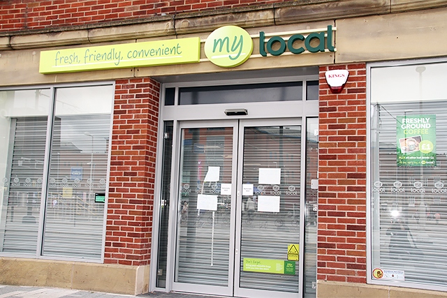 My Local supermarket in Rochdale town centre