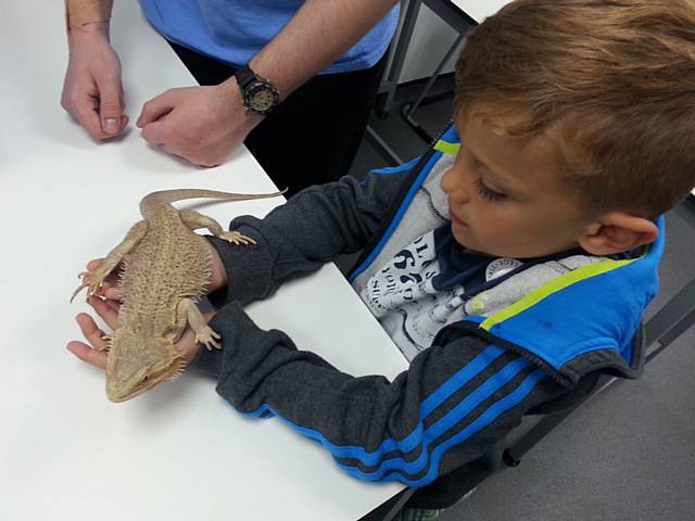 Get up close to some unusual creatures at at the FREE Community Fun Day at Hopwood Hall College