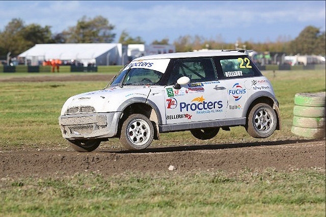 Steve Brown will make Rallycross debut in this BMW Mini with Bellerby RX Racing Team