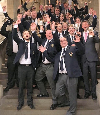 Milnrow Band Rochdale Brass Band Contest Champions 2017