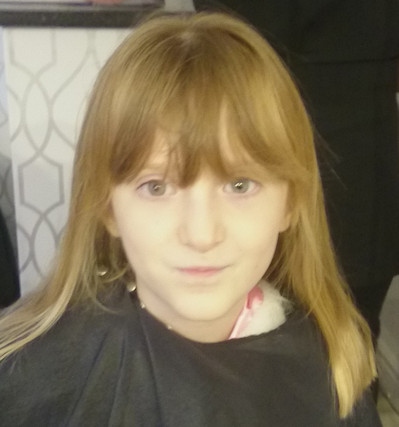 Evie has raised over £700 for The Little Princess Trust after donating her hair to the charity