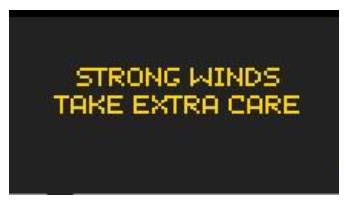 A yellow warning for high winds is in place across the majority of England and Wales