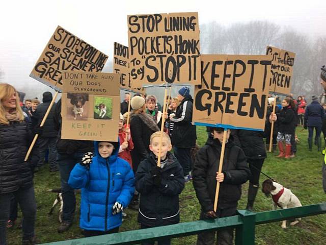 Campaign groups are planning last-stand protests against plans to build on greenbelt land 